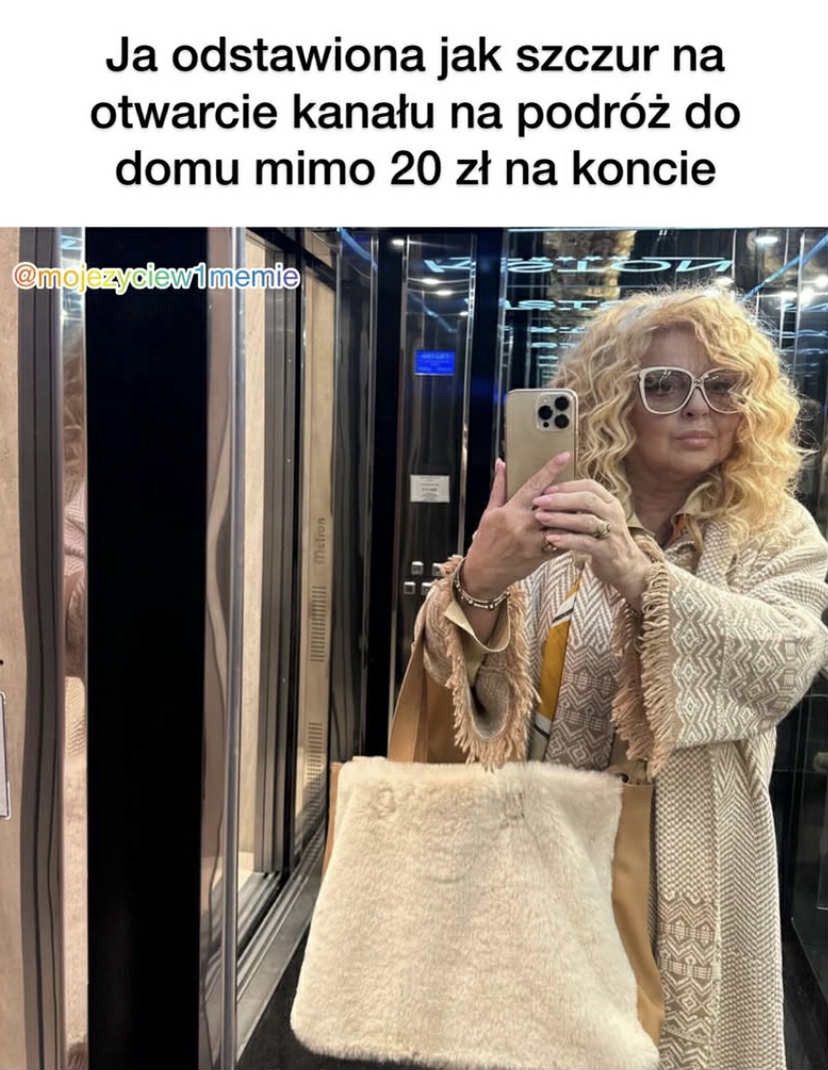 Świąteczne memy z Magdą Gessler