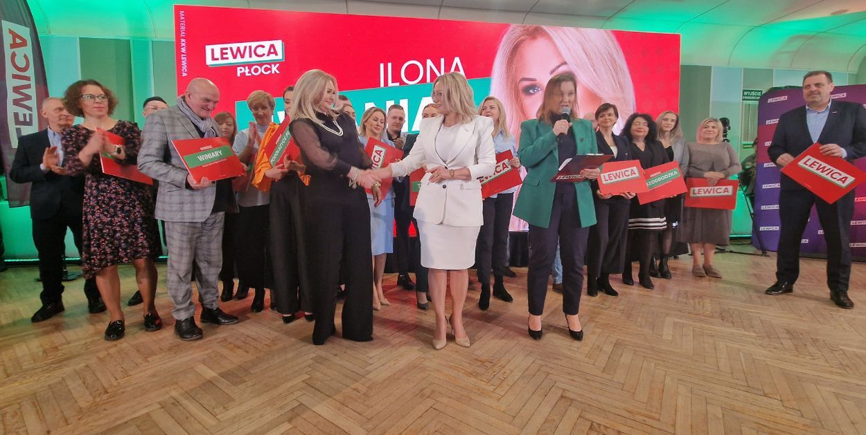 Lewica Płock ogłasza kandydatkę na Prezydentkę Miasta Płocka [ZDJĘCIA/VIDEO]