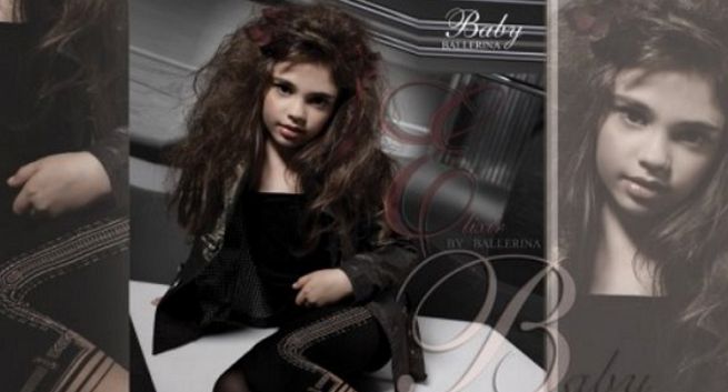 Kilkulatki jako wampy w reklamach rajstop Ballerina seksualizują wizerunek dzieci