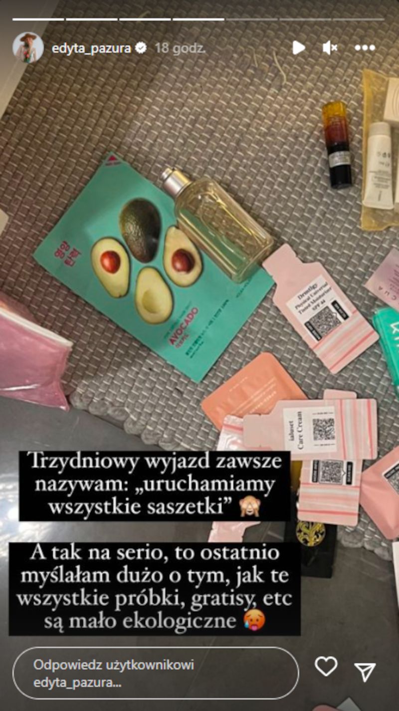 Edyta Pazura wyjechała z rodziną na wakacje. Przyznała, że nie przepada za Wszystkich Świętych