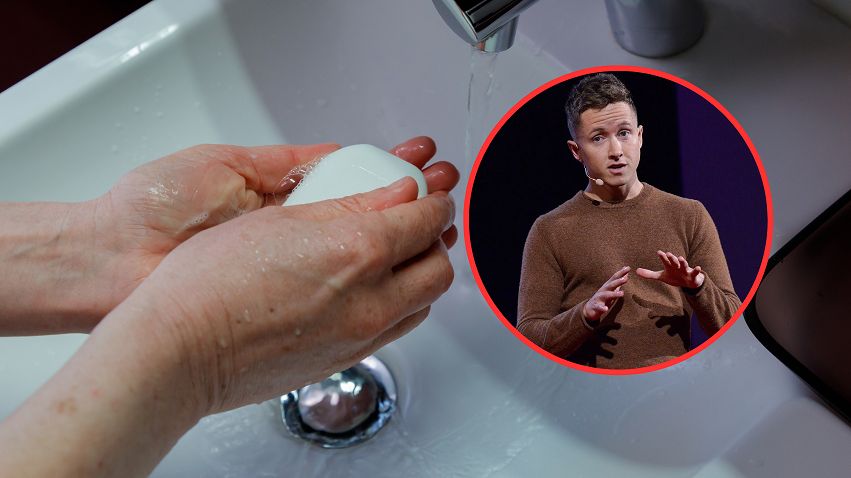 Nadmierne korzystanie z mydła pod prysznicem zmywa naturalny mikrobiom skóry