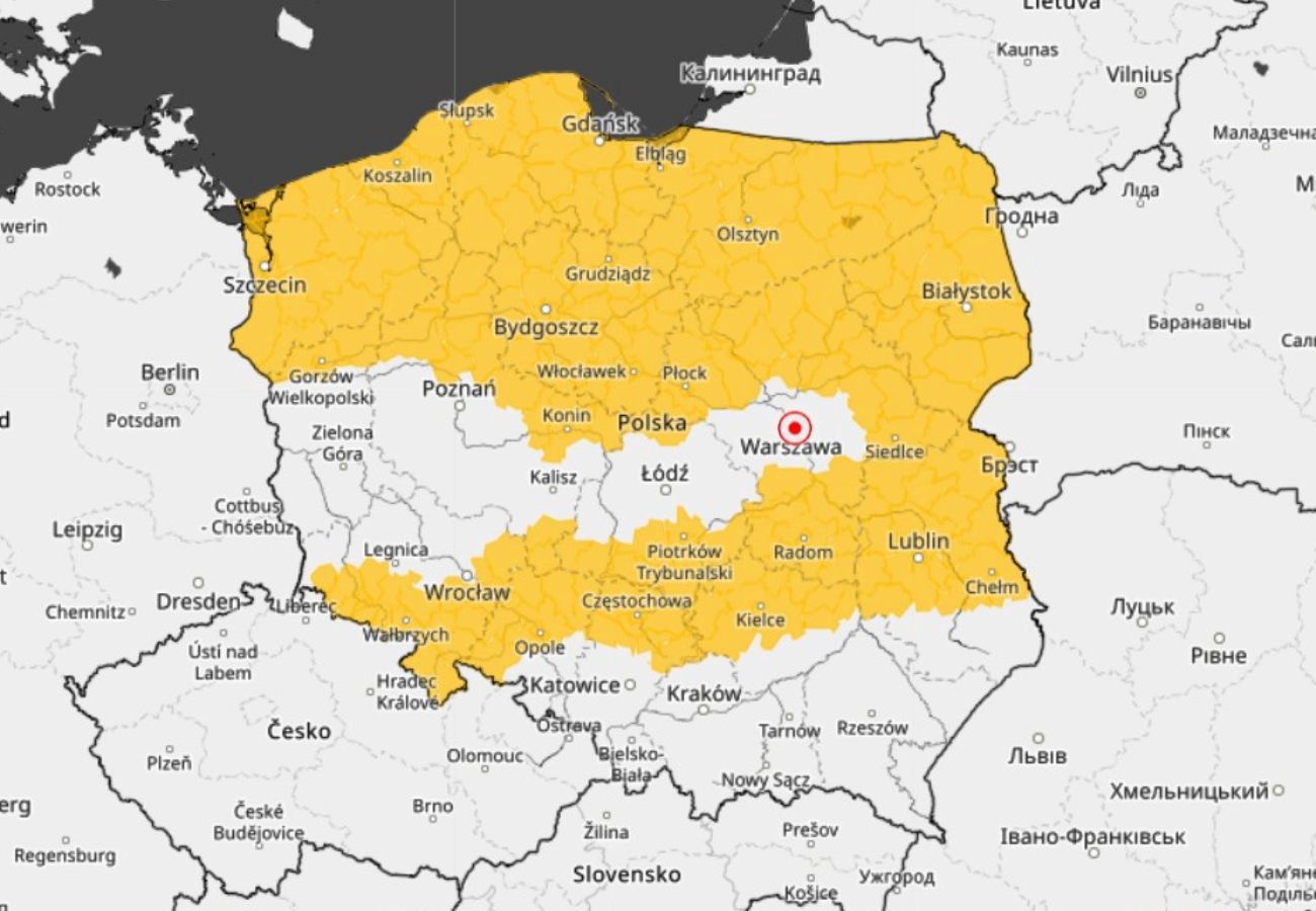 Niemal w całej Polsce. Synoptycy: zacznie się w nocy 7 maja