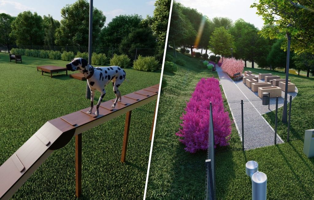 Kraków: Bezpieczniej, z toaletą i z psim wybiegiem. Idą zmiany w parku rzecznym Drwinka