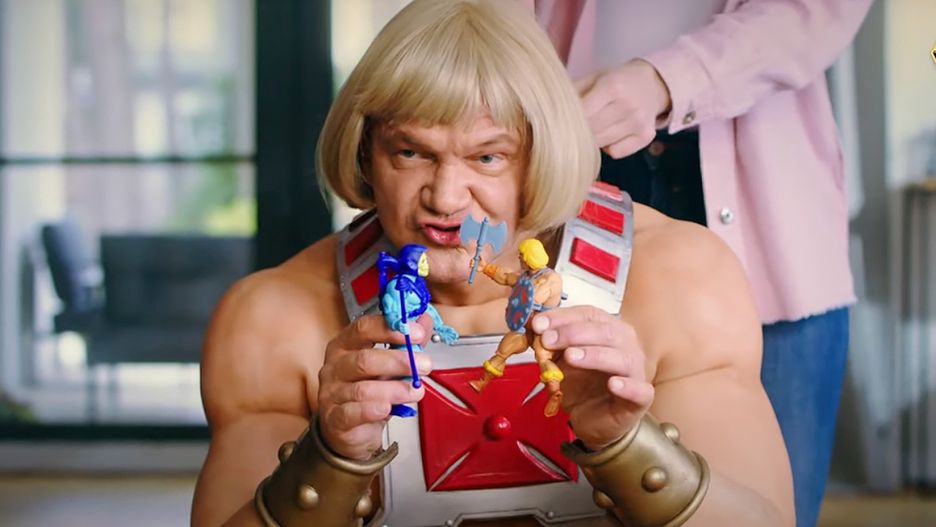 Cezary Pzarura jako He-Man