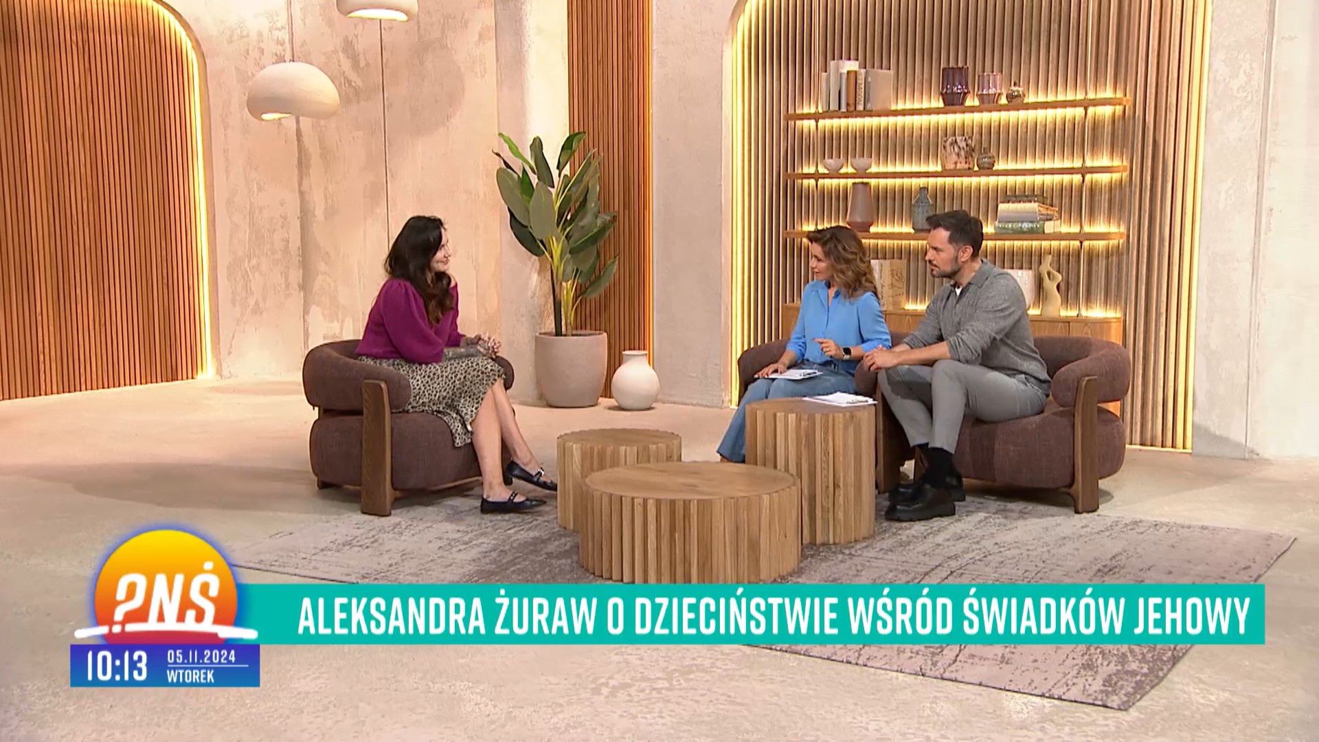 Aleksandra Żuraw w programie "Pytanie na Śniadanie"