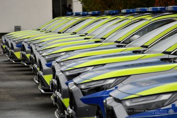 Policja ma nowe radiowozy. Pierwsze sztuki w takiej wersji