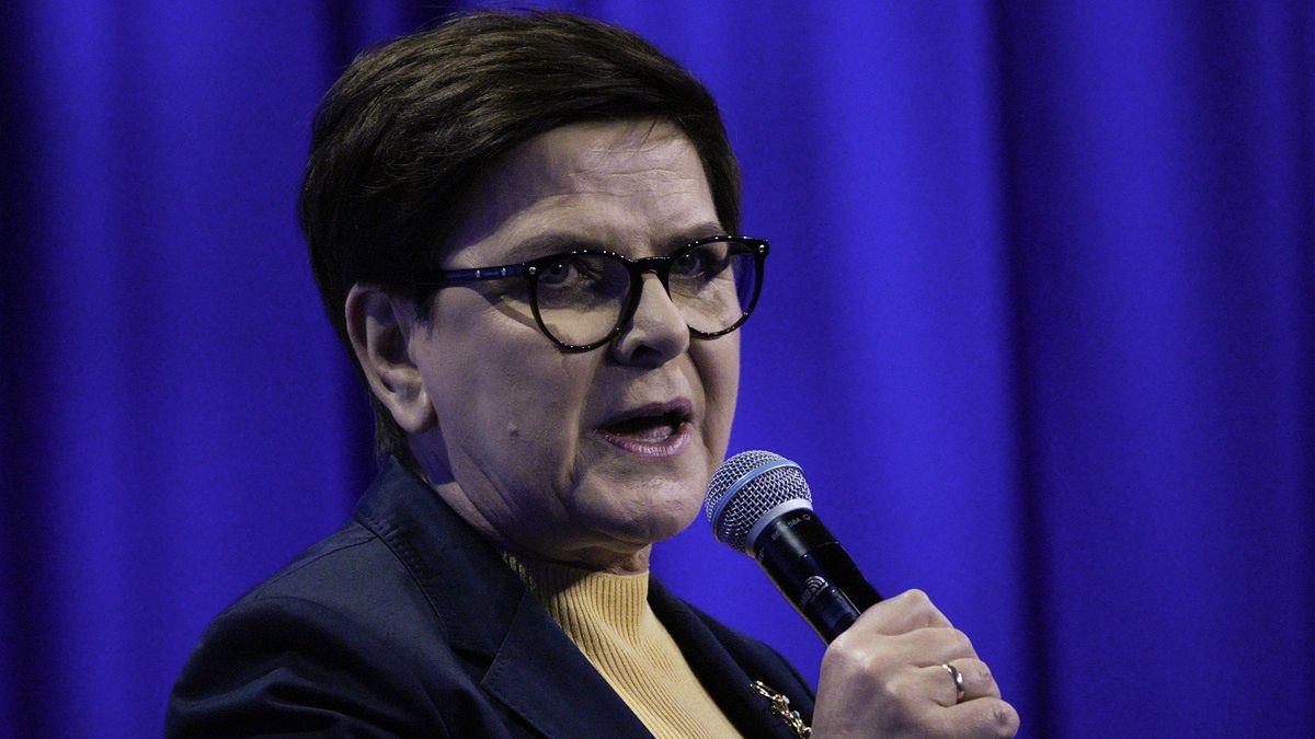 Beata Szydło uderza w Szymona Hołownię. Zdjęcie ilustracyjne. 