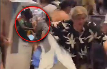 Sceny we Francji. Wściekli klienci wpadli do sklepu i zaczęli awanturę