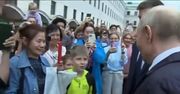 Putin wyszedł do ludzi: Skąd jesteście? "Z Moskwy"