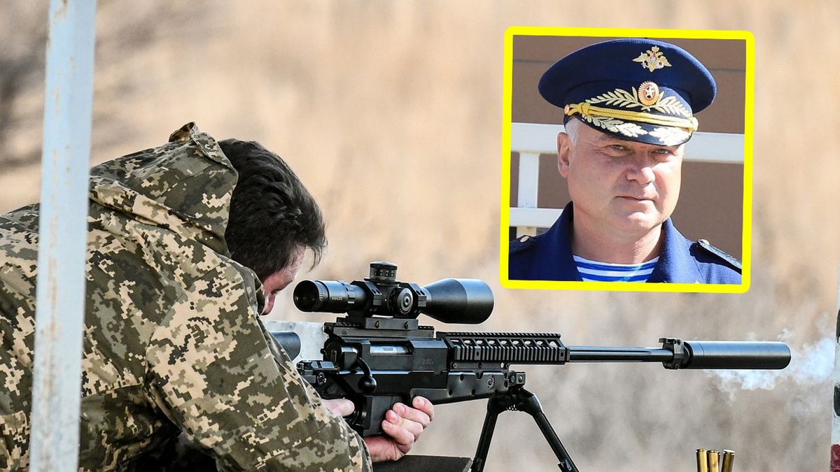 Rosyjski generał major Andriej Suchowiecki miał zostać zastrzelony przez ukraińskiego snajpera