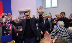 Nietypowe przemówienie Morawieckiego. Cytował Dodę