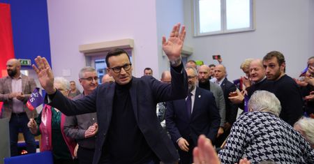 Nietypowe przemówienie Morawieckiego. Cytował Dodę