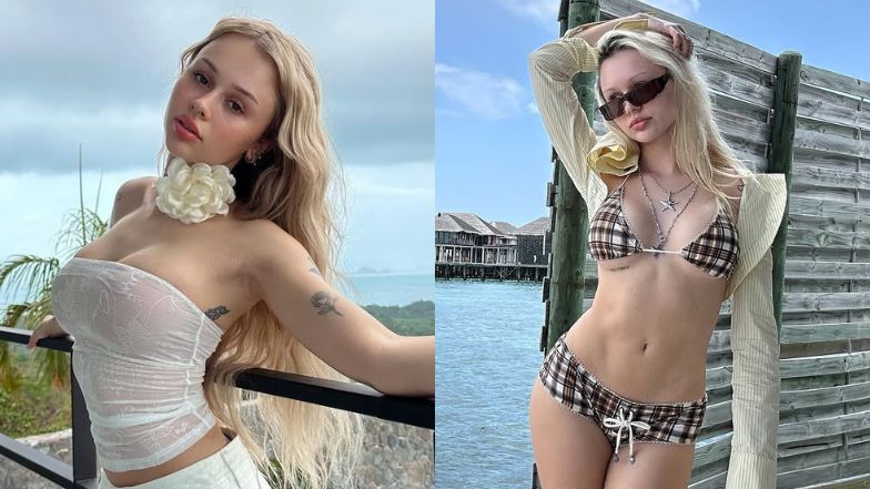 Lila Janowska pręży się w bikini na rajskich wakacjach