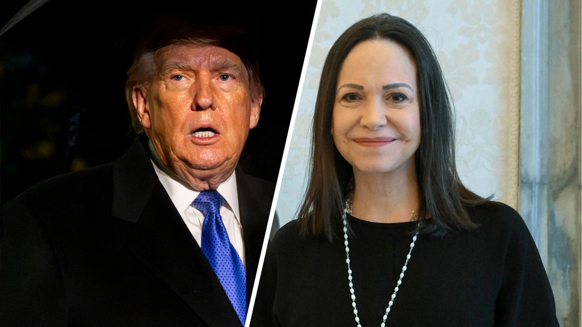 Trump spotka się z wenezuelską noblistką Machado