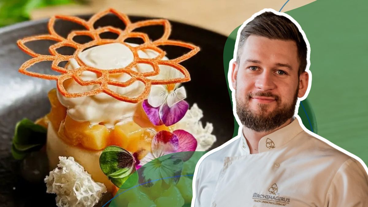 Szef kuchni Mikołaj Baryłka z restauracji Boska w Gliwicach