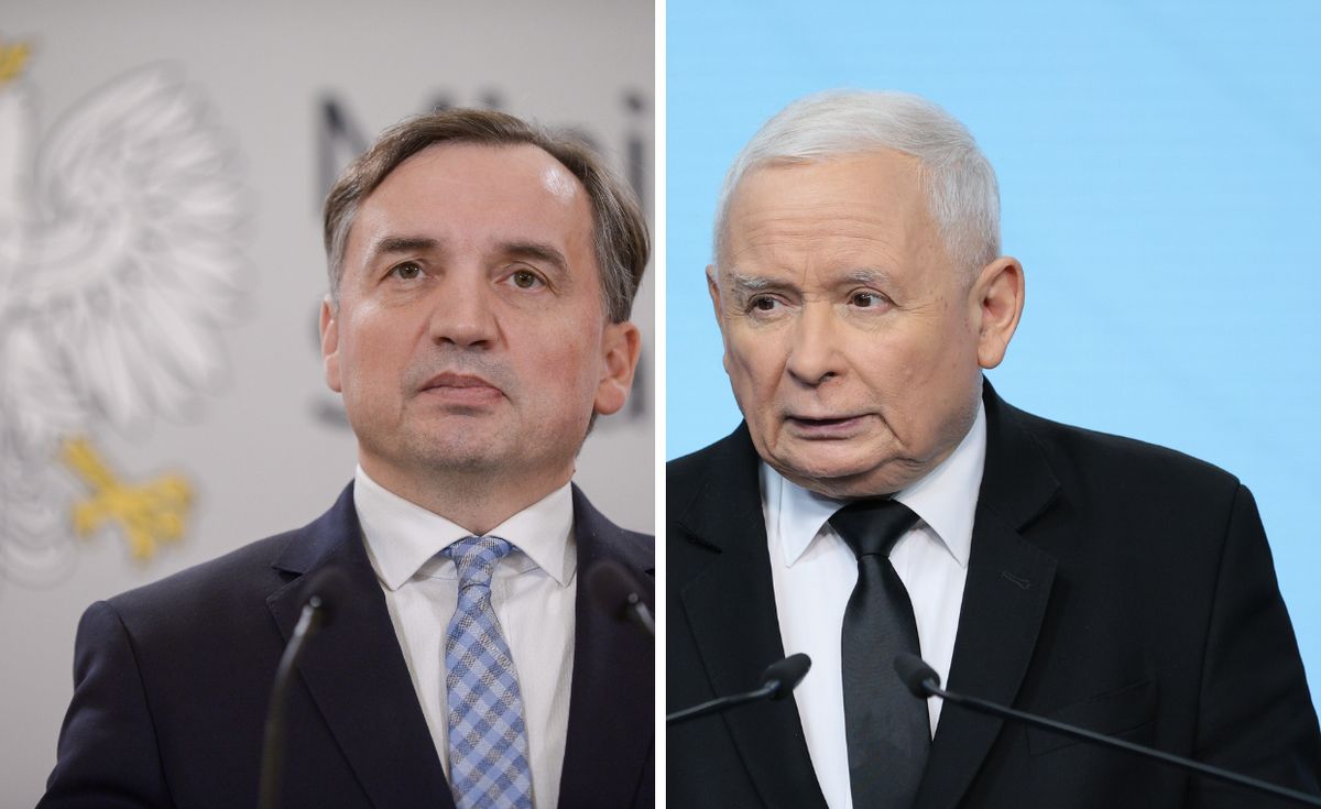 Jarosław Kaczyński, zbigniew ziobro, ekspertyza Ziobro dostał tajny list od Kaczyńskiego. Wiadomo, jak zareagował