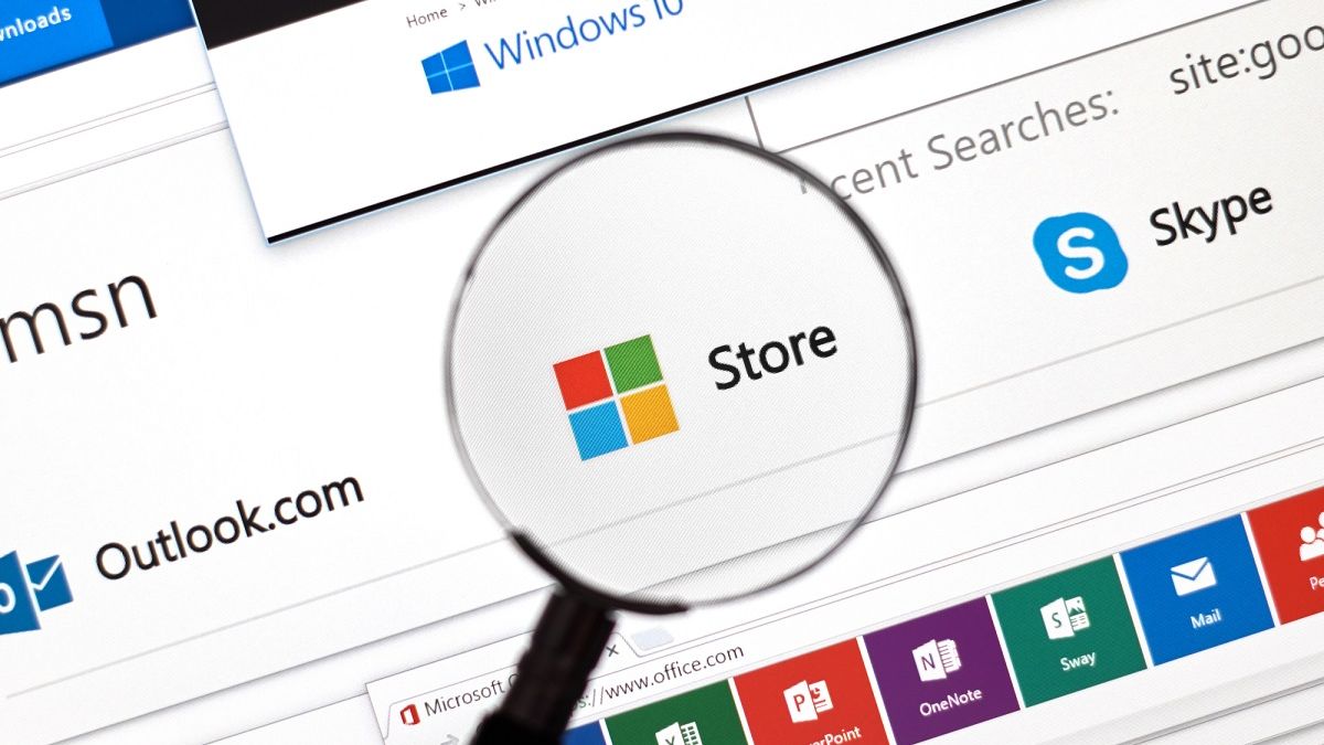 Ikona sklepu w Windows z depositphotos