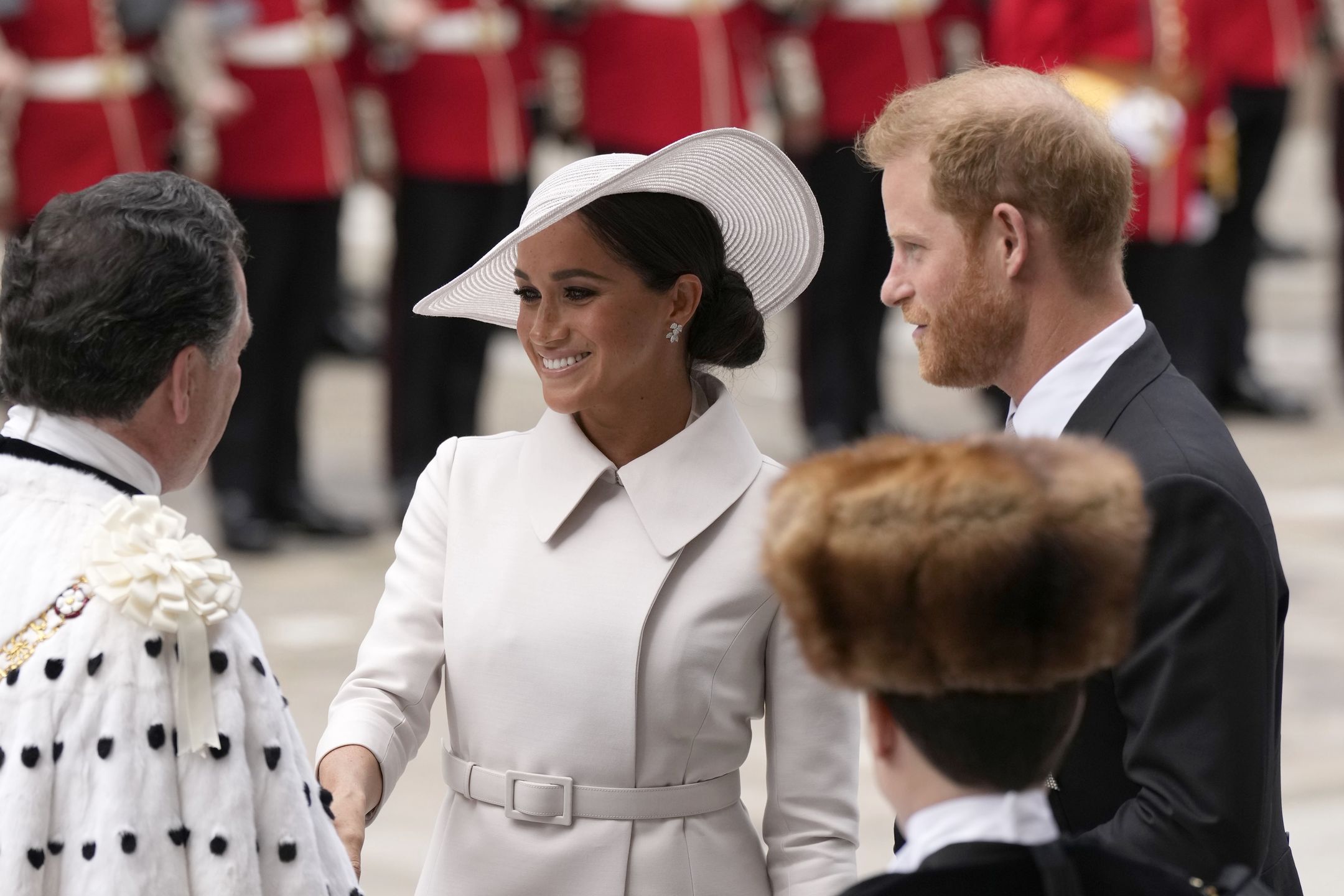 Meghan Markle i książę Harry celebrują platynowy jubileusz królowej w Londynie 