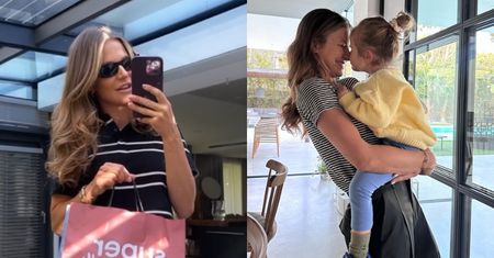 Anna Lewandowska przemawiała do fanów, wtem w kadrze pojawiła się Laura. Trenerka pokazała jej twarz (ZDJĘCIA)