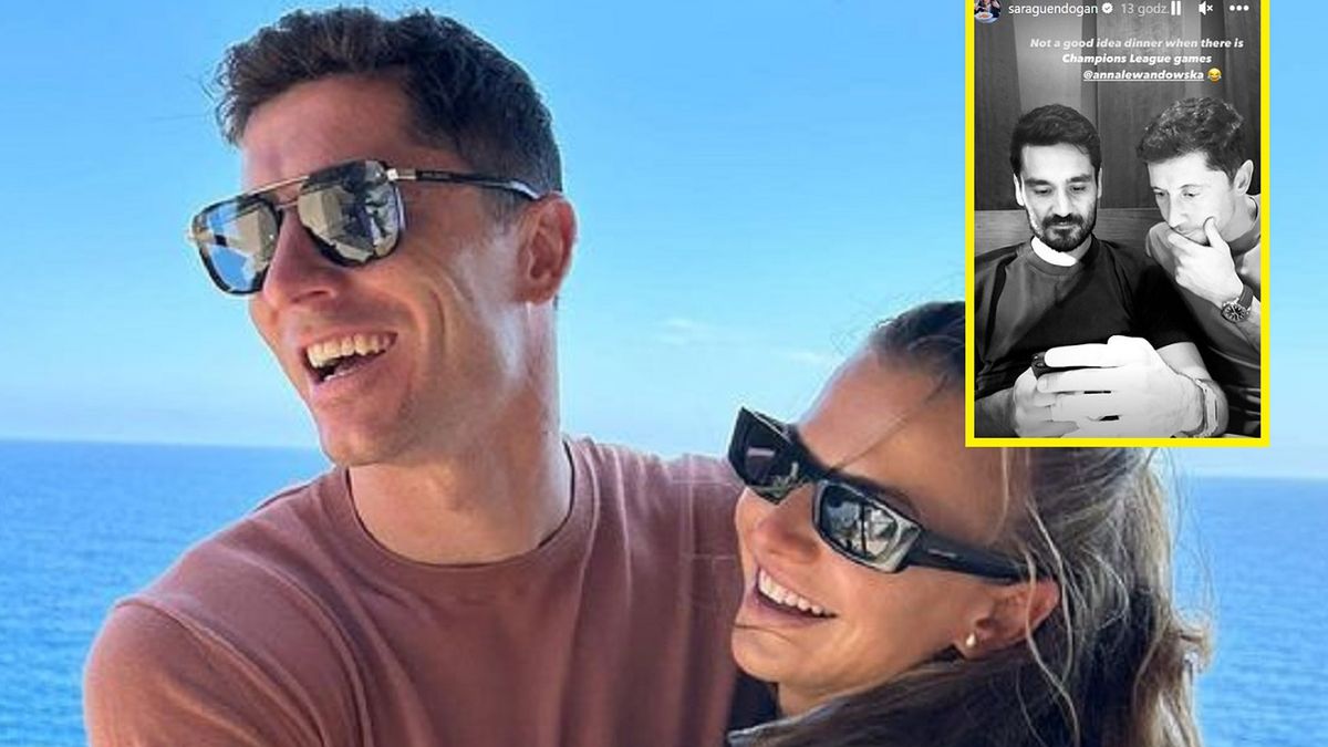 Na zdjęciu: Robert i Anna Lewandowscy