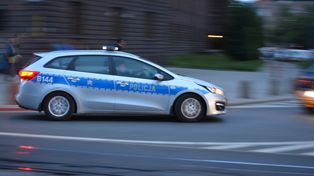 Policyjny pościg ulicami Szczecina. Kierowca uciekał pieszo