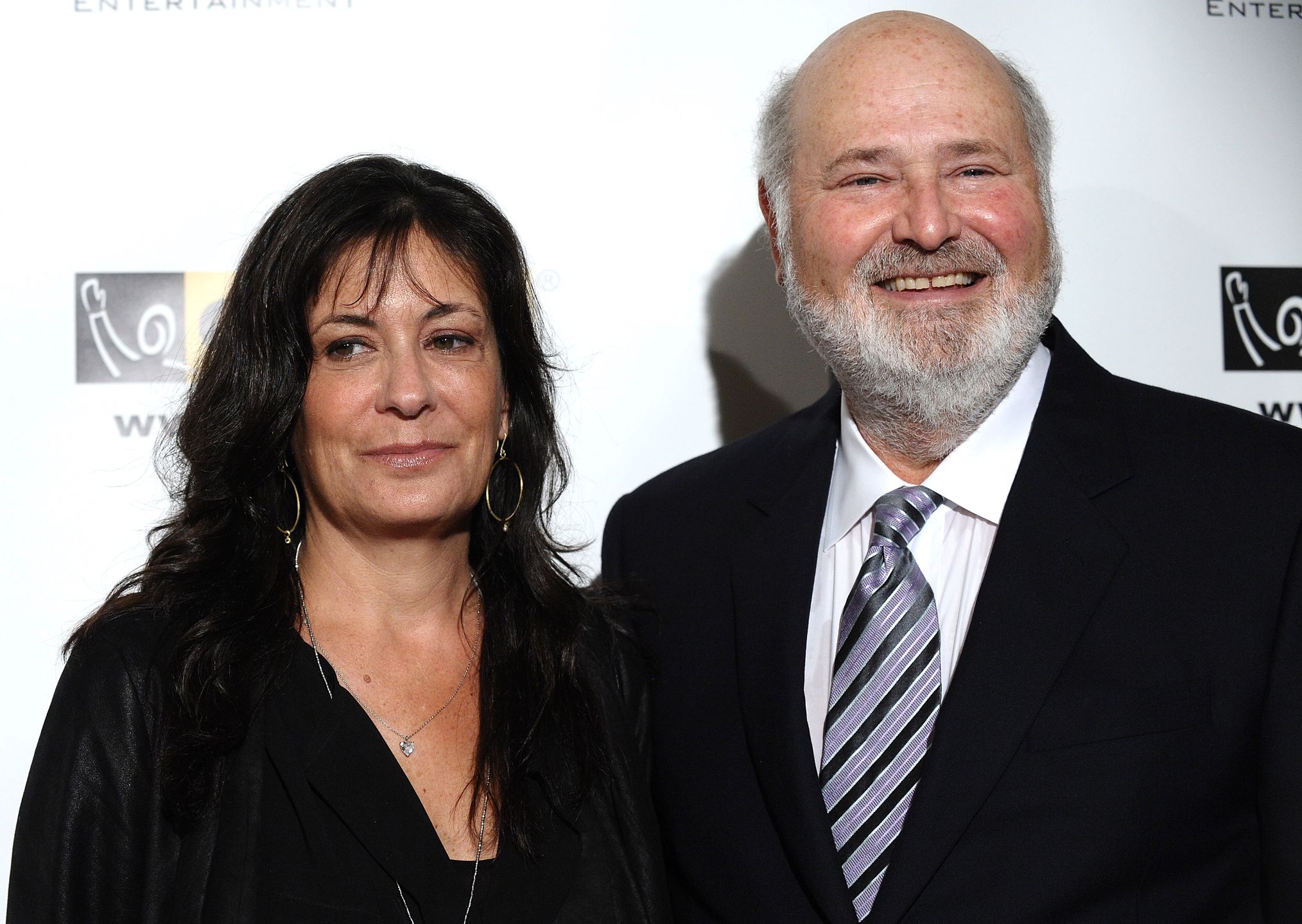 Rob Reiner z żoną