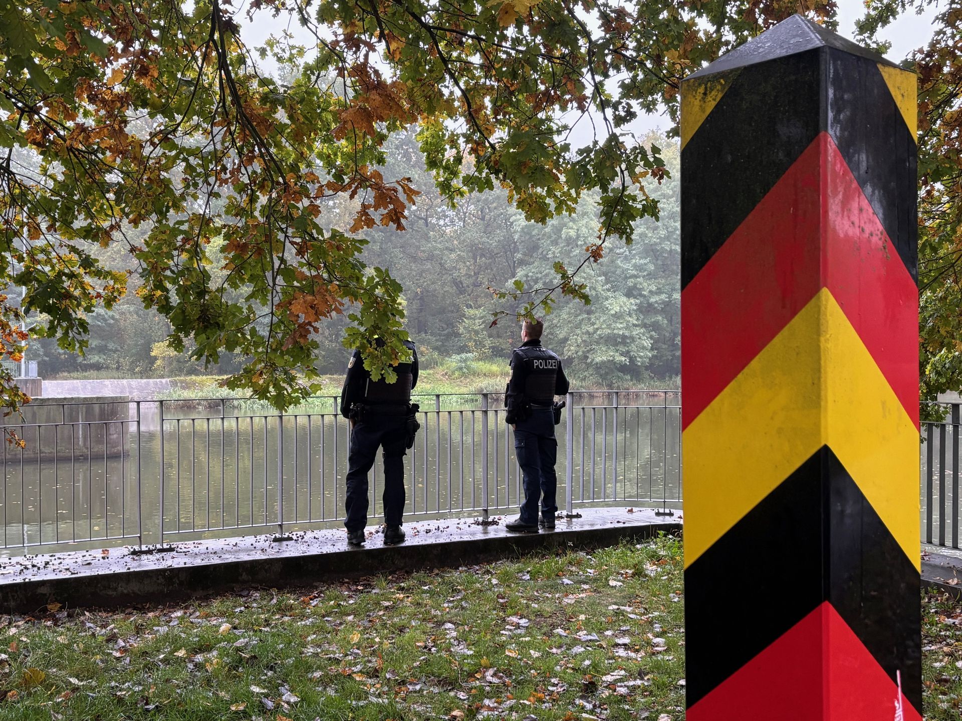 Granica polsko-niemiecka w rejonie Forst