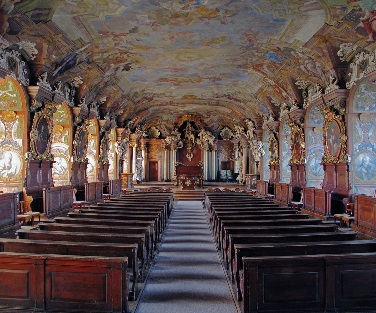 Wrocław. Aula Leopoldyńska zamknięta. Trwa renowacja