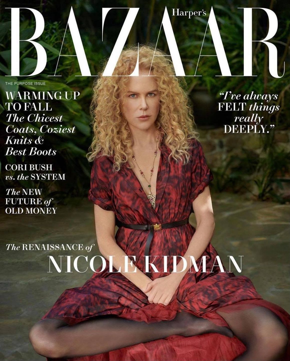 Nicole Kidman w wydaniu "glamour"