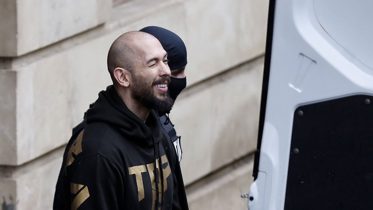 Zatrzymanie Andrew Tate'a