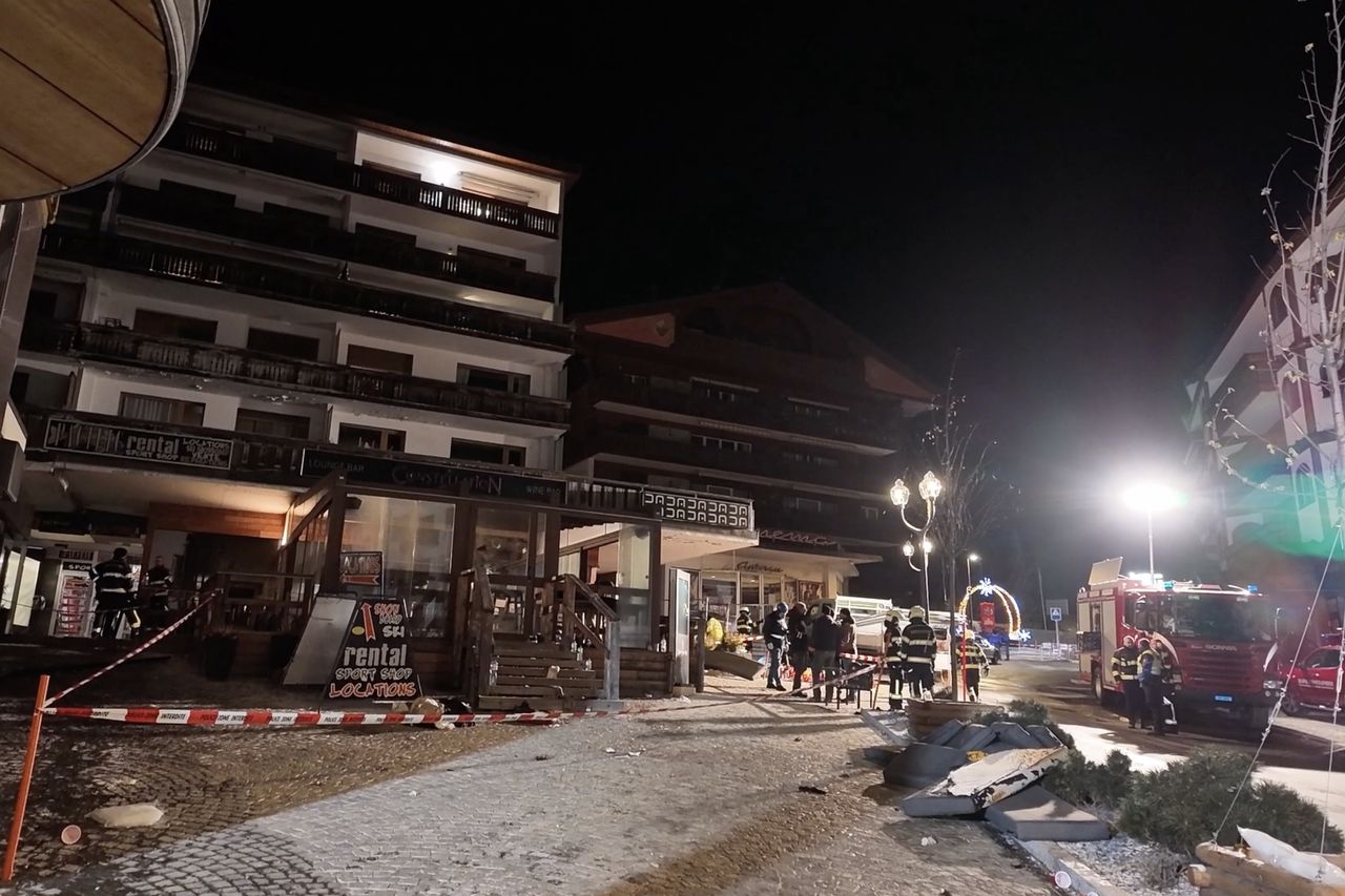 Pożar w Szwajcarii. Wideo wyciekło do sieci. Drastyczne sceny