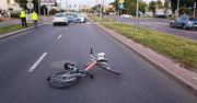 50-latek potrącił 19-latka jadącego na rowerze. Rowerzysta w ciężkim stanie