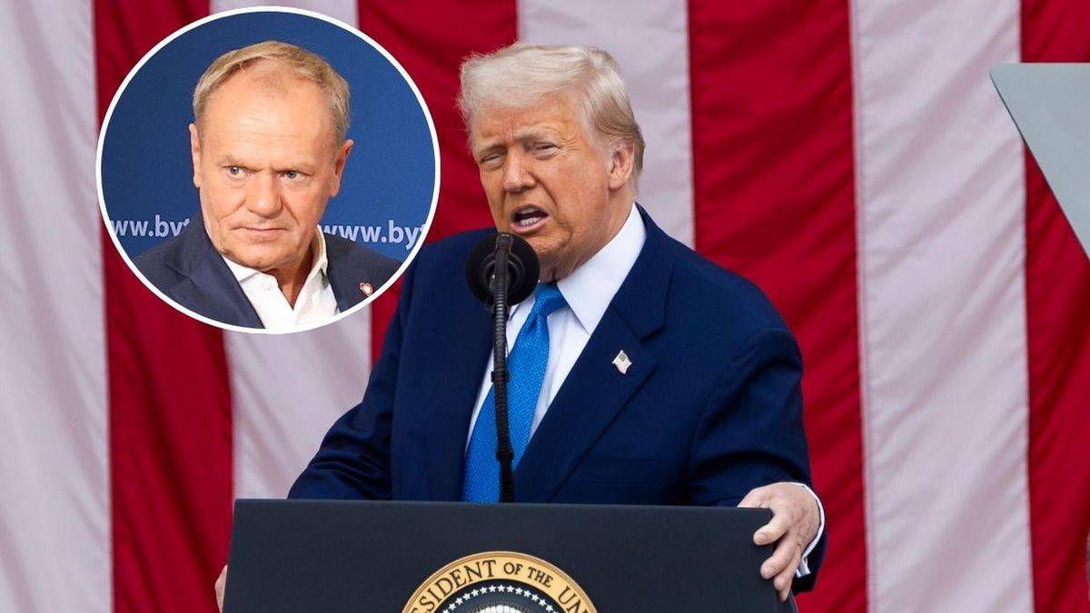 Tusk szczerze o relacjach z Trumpem. "Jest różnica poglądów"