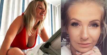 Żona Pazury "szczuje cycem" znad bujaka. Fani: "Widać, że córeczka nie głoduje!"