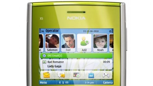 Nokia X5 kwadratowym smartfonem z QWERTY 1