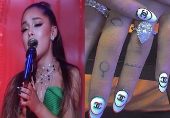 Ariana Grande zakryła plastrem imię Davidsona wytatuowane na palcu! (FOTO)