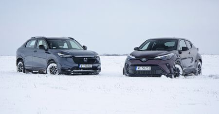 Honda HR-V kontra Toyota C-HR – która hybryda lepsza zimą?