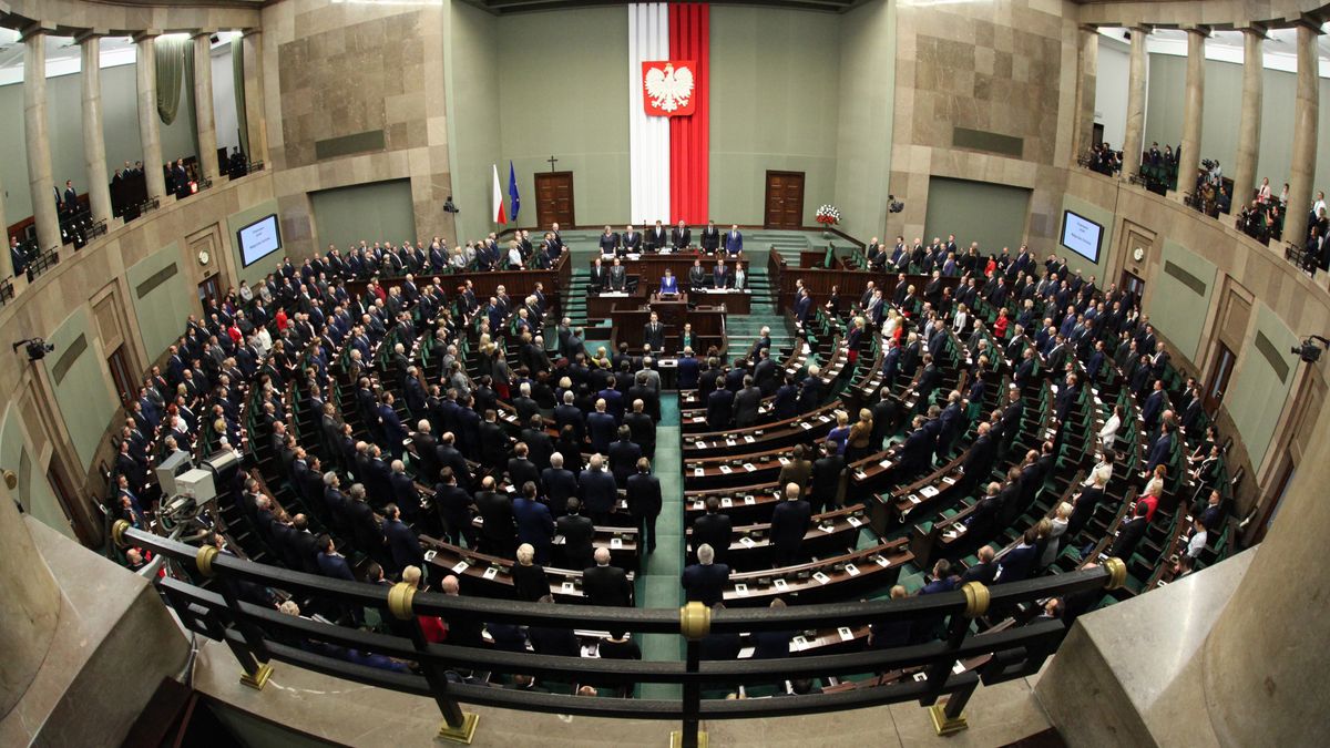 Sala Posiedzeń w Sejmie