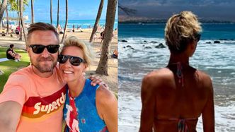 Anita Werner żegna się z Hawajami zdjęciem w kolorowym BIKINI. "Mahalo, to był piękny czas"