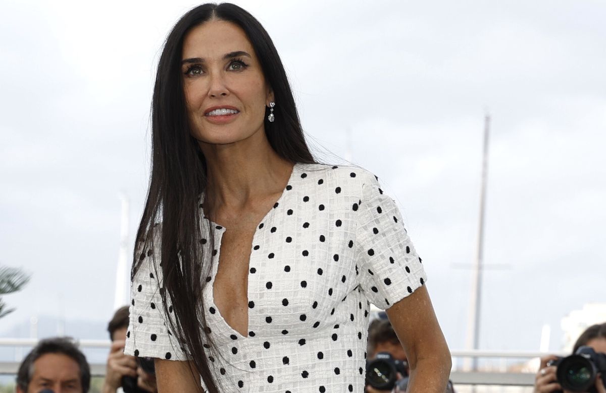 Demi Moore w Cannes