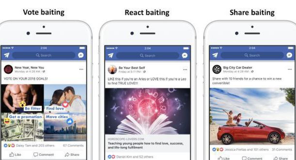 Facebook rozpoczyna walkę z engagement bait w polskiej wersji serwisu