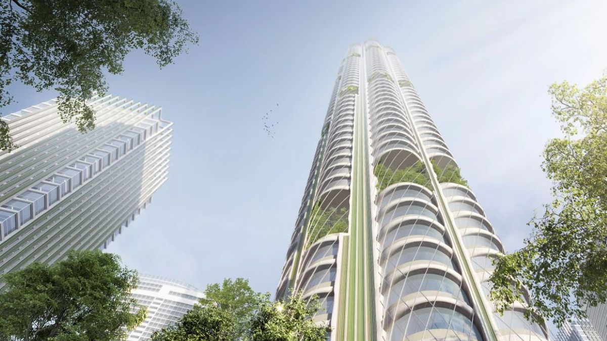 Nowatorski budynek. Moż epochłonąc setki kilogramów CO2