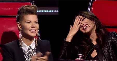 Górniak do uczestnika "The Voice": "Patrz, KLÓWKĘ CI DAJĘ"