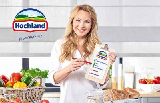 Anna Guzik sprawdza sery w nowej kampanii marki Hochland