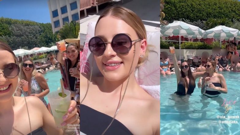 Andziaks szaleje w Miami z koleżankami