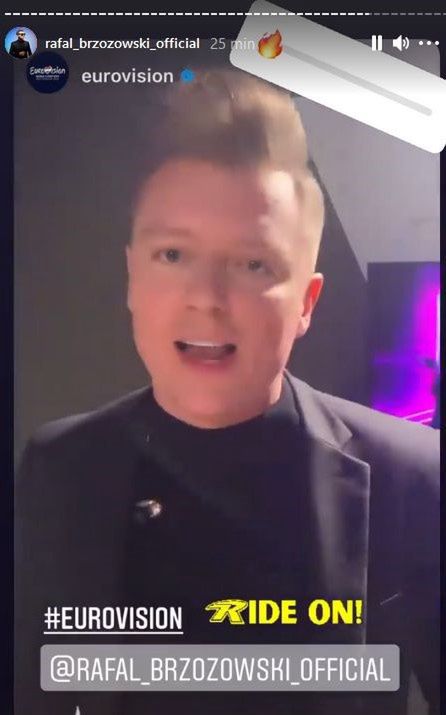 Rafał Brzozowski dopingował sam siebie i do końca zachęcał do głosowania