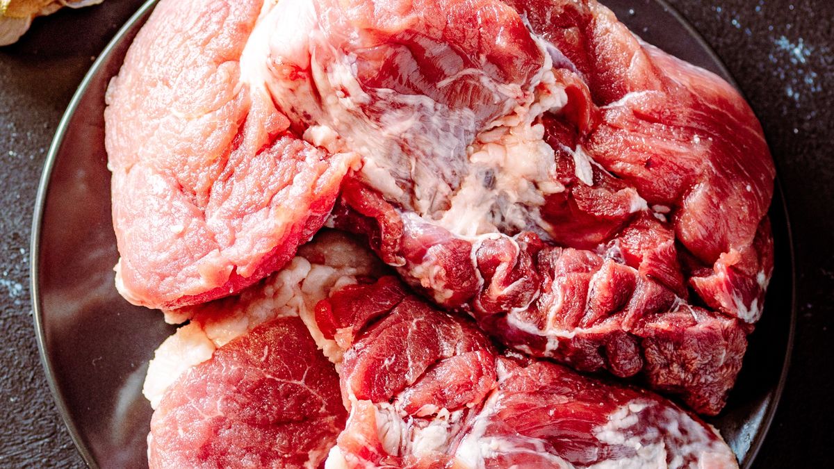 Łata wołowa byla rarytasem w PRL