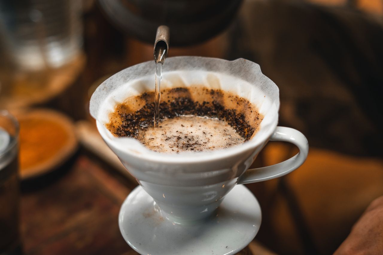 We often start the day with coffee.
