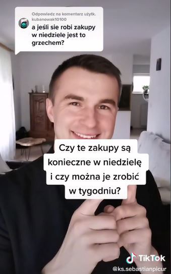 Screen z TikToka 