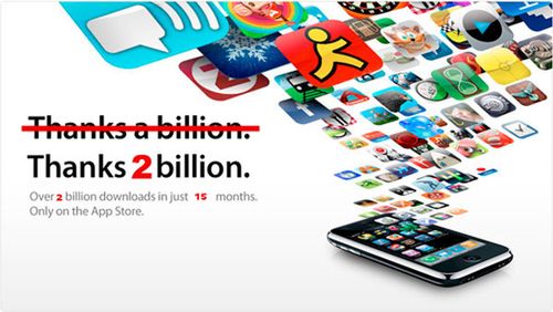 2 billions - app store